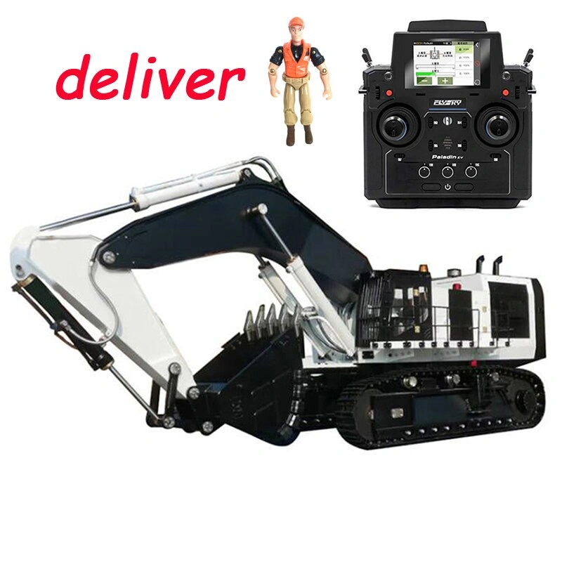 Remote Control Excavator – Powerful Metal Model, Ultimate Boy’s Toy Gift!